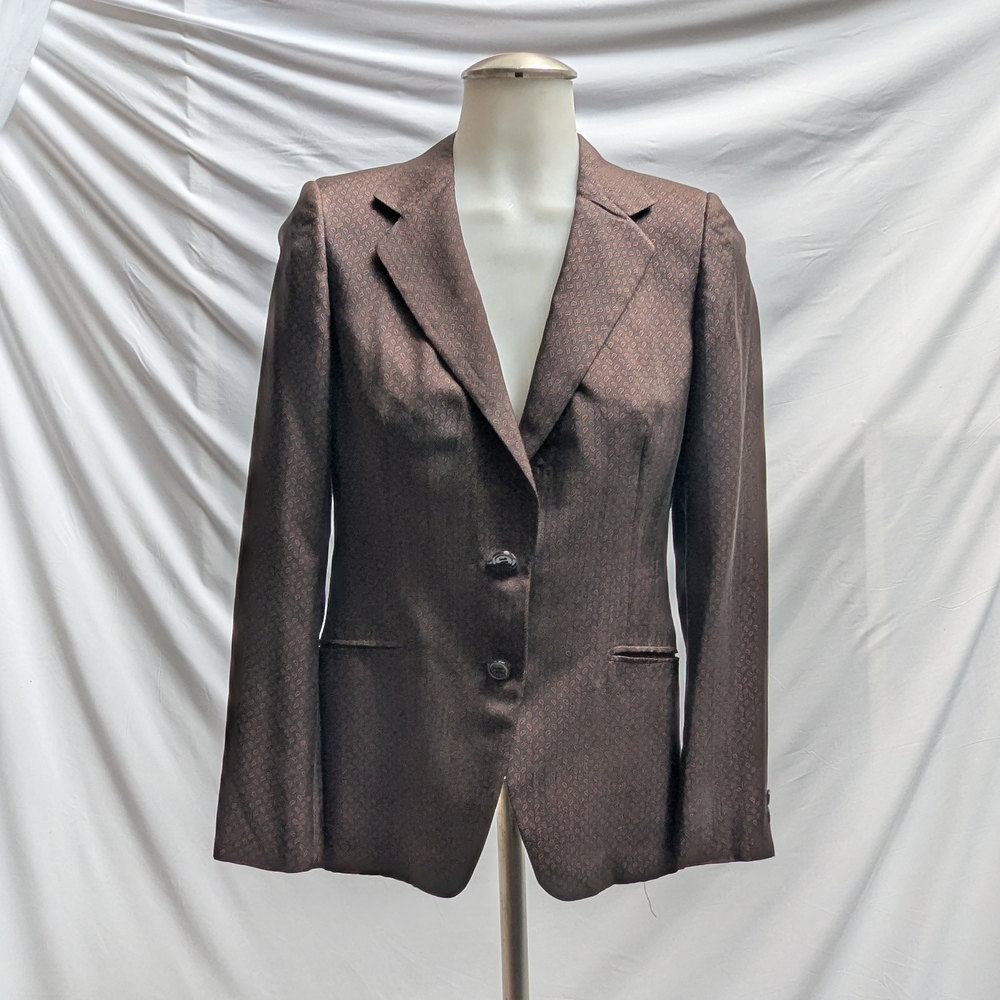 Burberry Dark Brown Women's Blazer